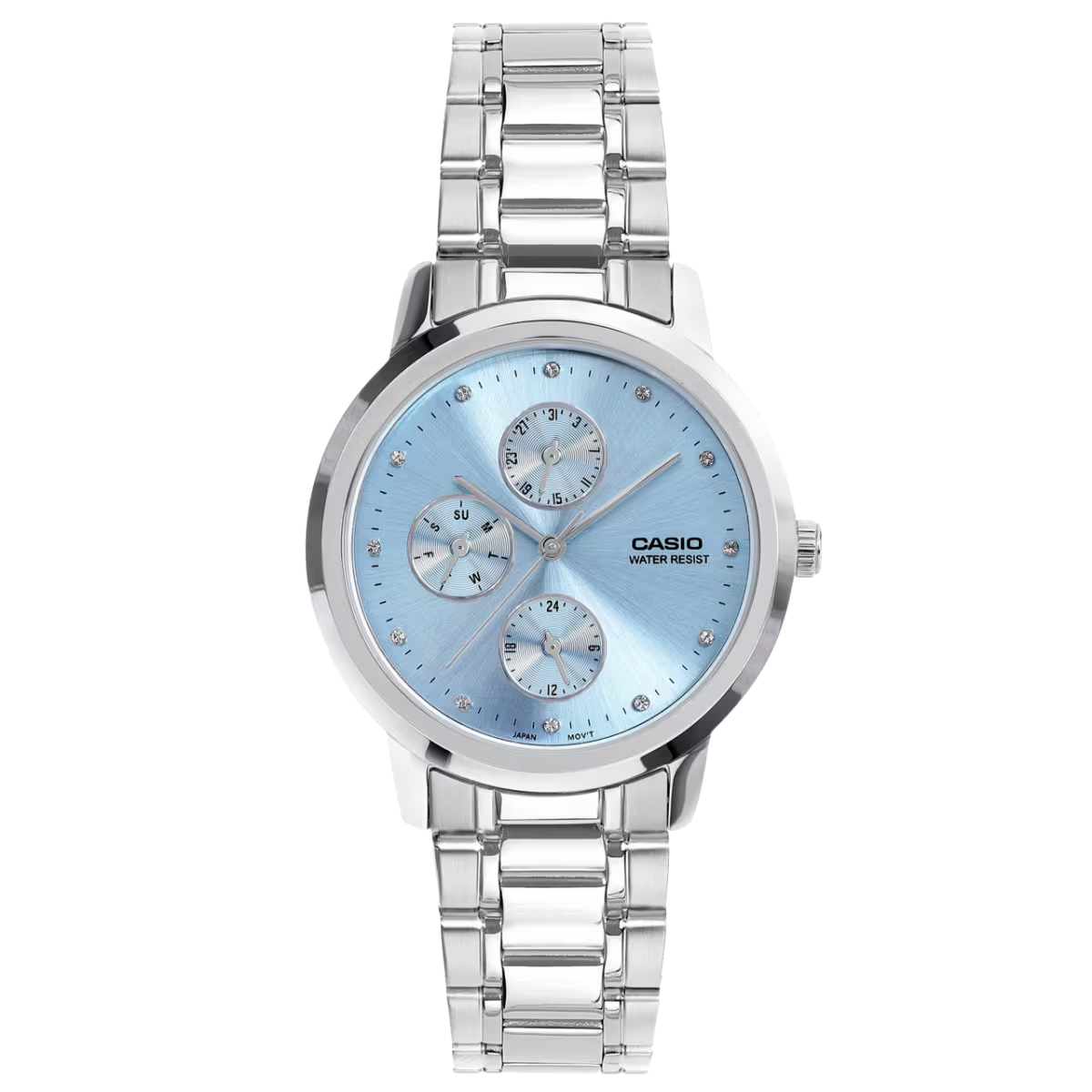 Casio Enticer Ladies Quartz Ice Blue Dial Analog Women's Watch LTP-SN6KD-2A [A2492]