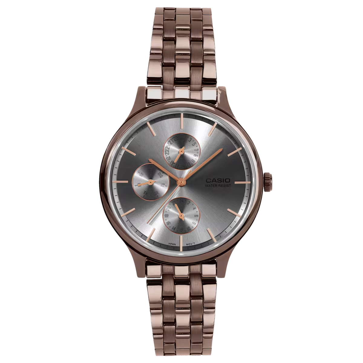 Casio Enticer Quartz Grey Dial Multi-Function Women's Watch LTP-SN7YRB-8A [A2499]