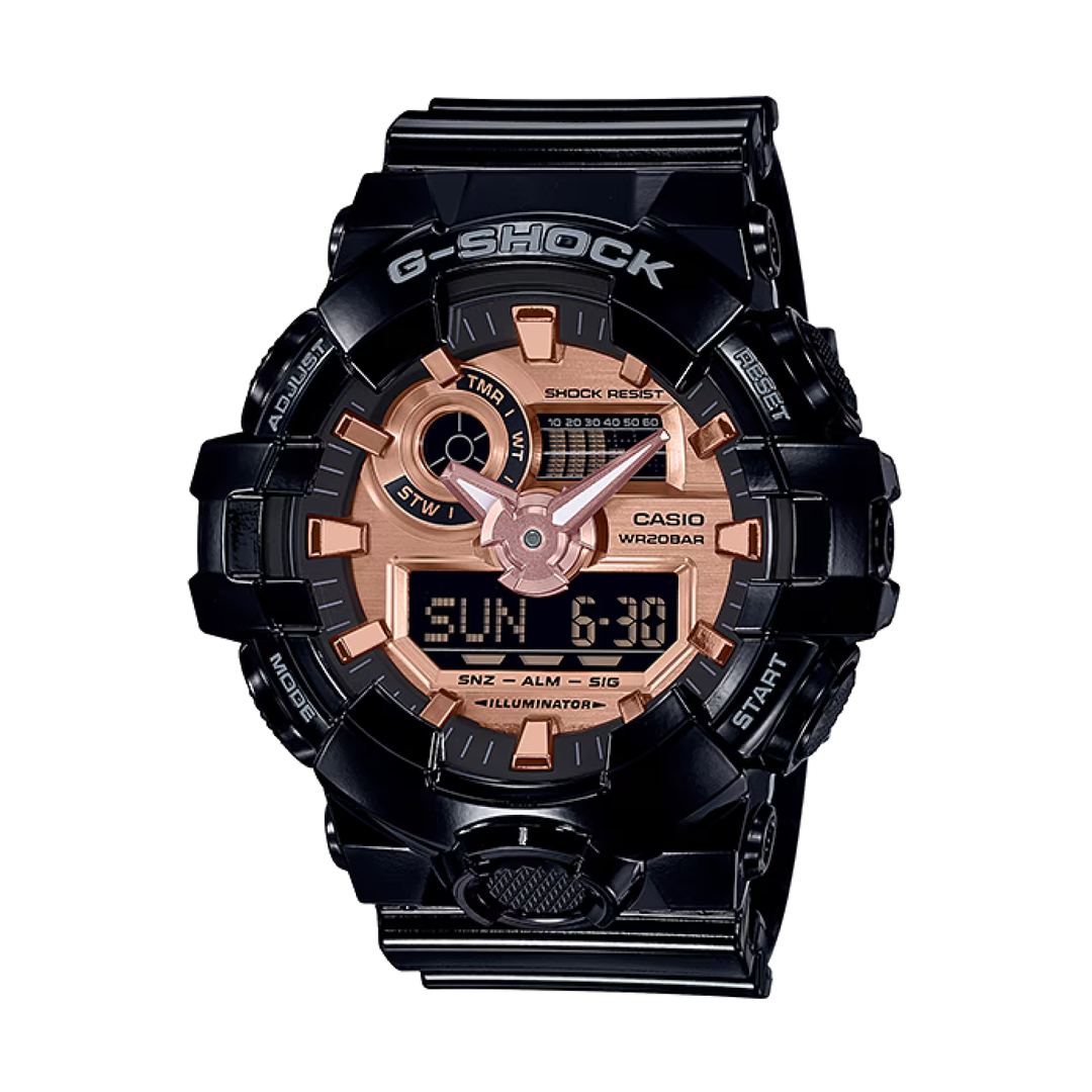 G-SHOCK Analog-Digital Rose Gold Dial Men's Watch - GA-700MMC-1ADR (G938)