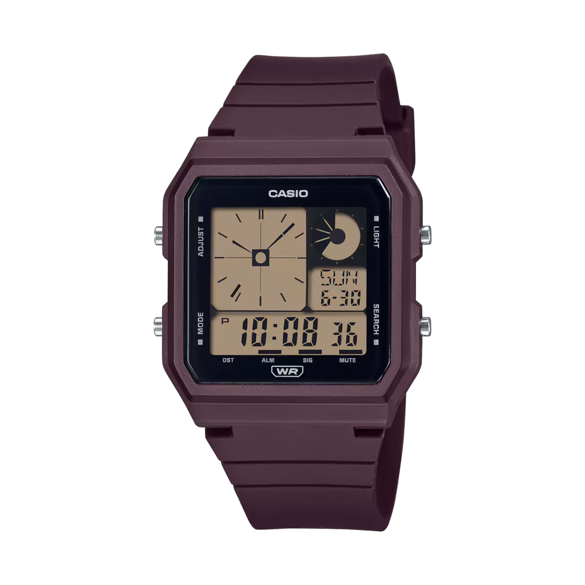 Casio Youth Quartz Digital Sports Unisex Watch LF-20W-5ADF