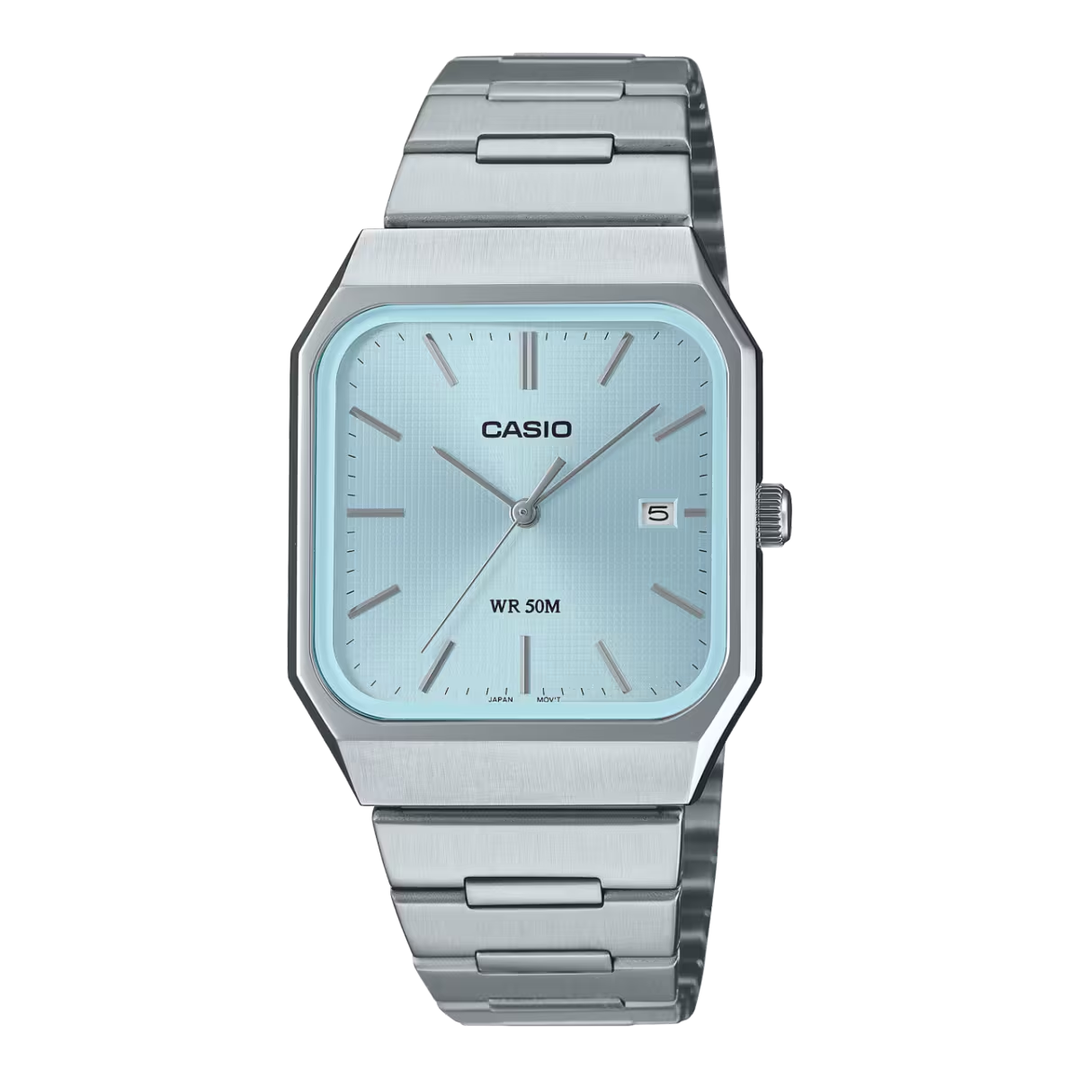 Casio Enticer Quartz Ice Blue Dial Analog Men's Watch MTP-B185D-2A2VDF