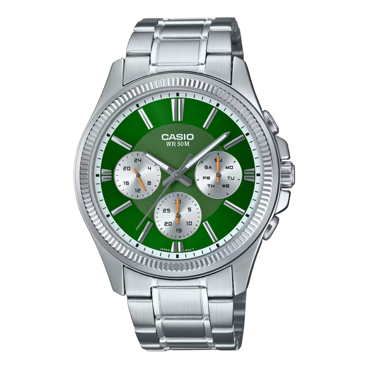 Casio Enticer Quartz Green Dial Analog Men's Watch MTP-1375D-3AVDF [A2230]