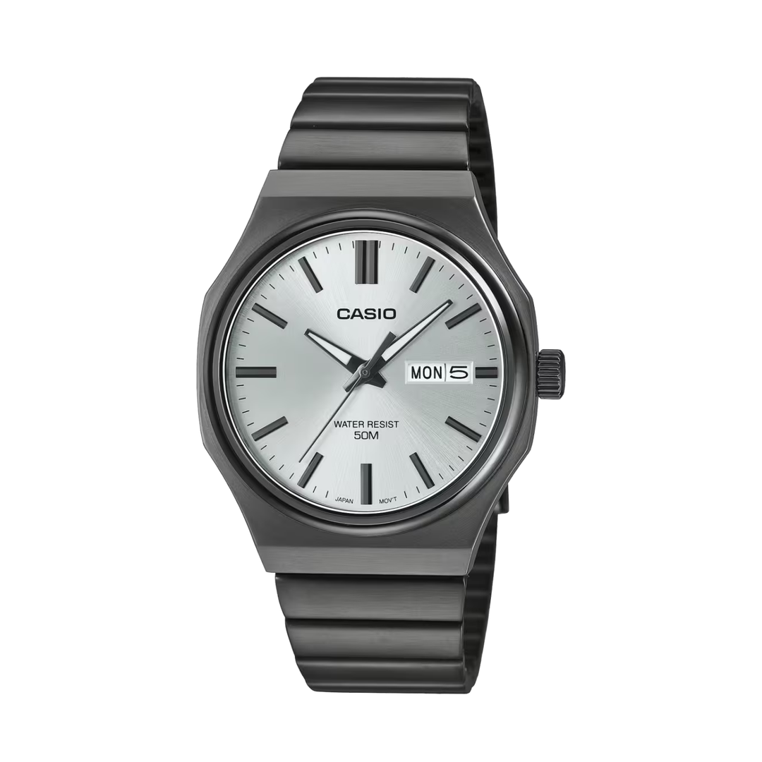 Casio Enticer Quartz Silver Dial Analog Men's Watch MTP-E735B-7AVDF