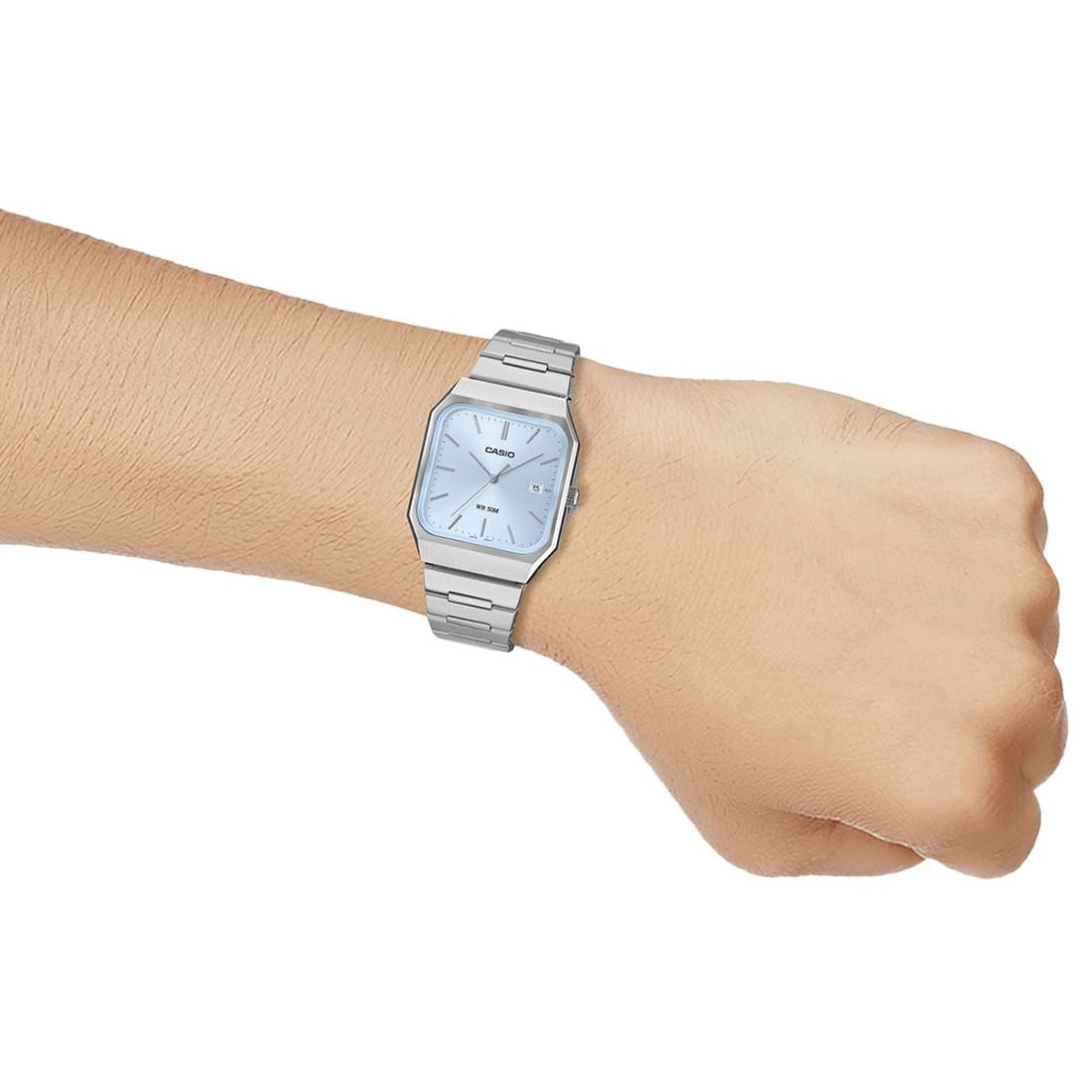 Casio Enticer Quartz Ice Blue Dial Analog Men's Watch MTP-B185D-2A2VDF