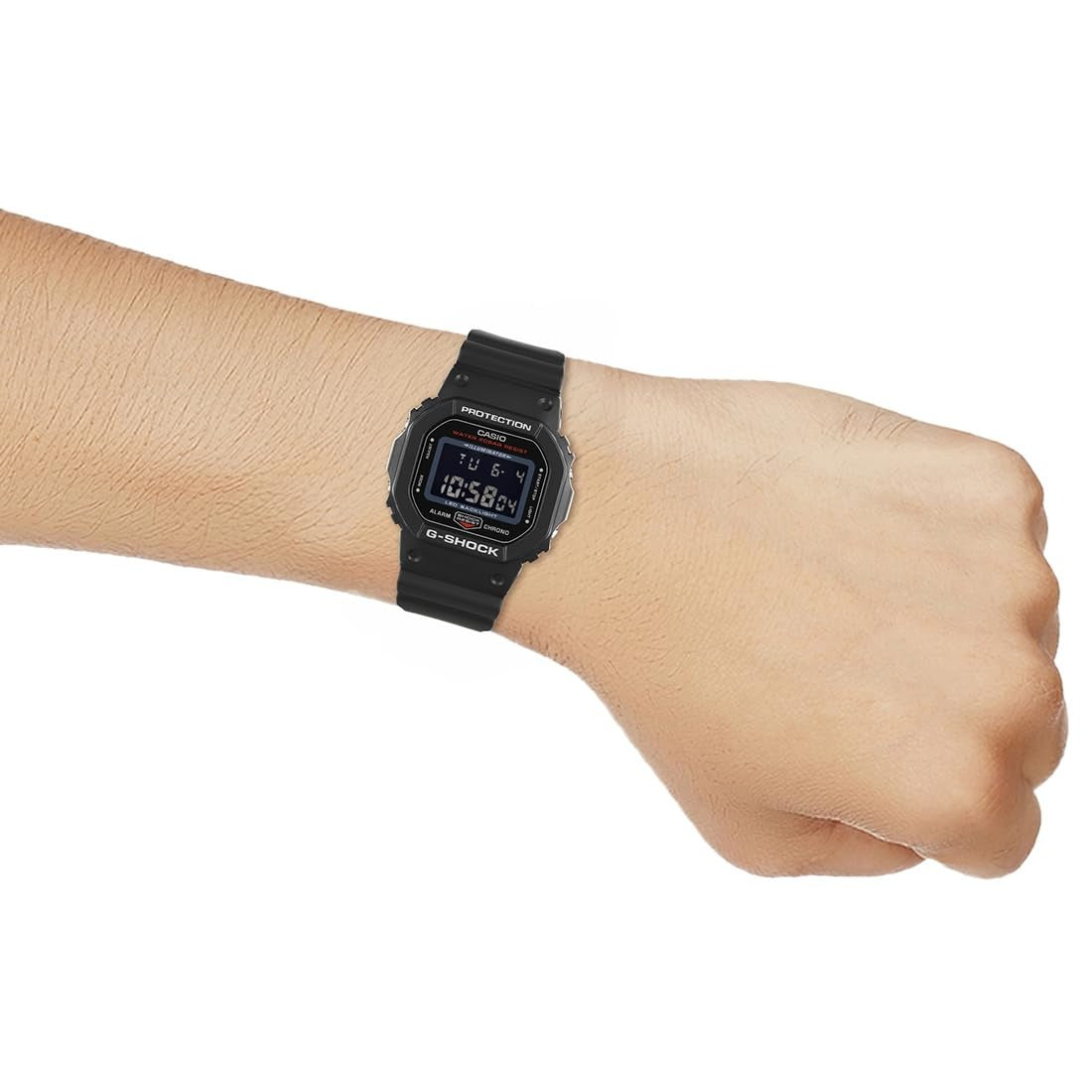 G-Shock Digital Black Dial Resin Strap Men's Watch DW-5600UHR-1DR