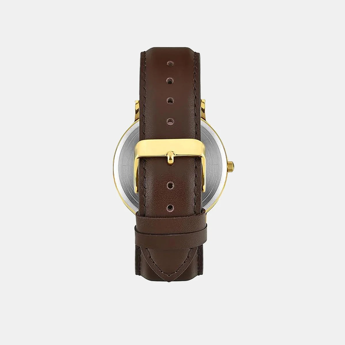 Timex Classics Men Quartz Beige Dial Analog Leather Watch TWTG12203