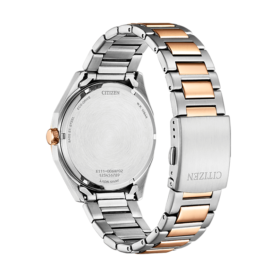 Citizen Eco-Drive Men Quartz Blue Dial Analog Stainless Steel Watch BM7606-84L