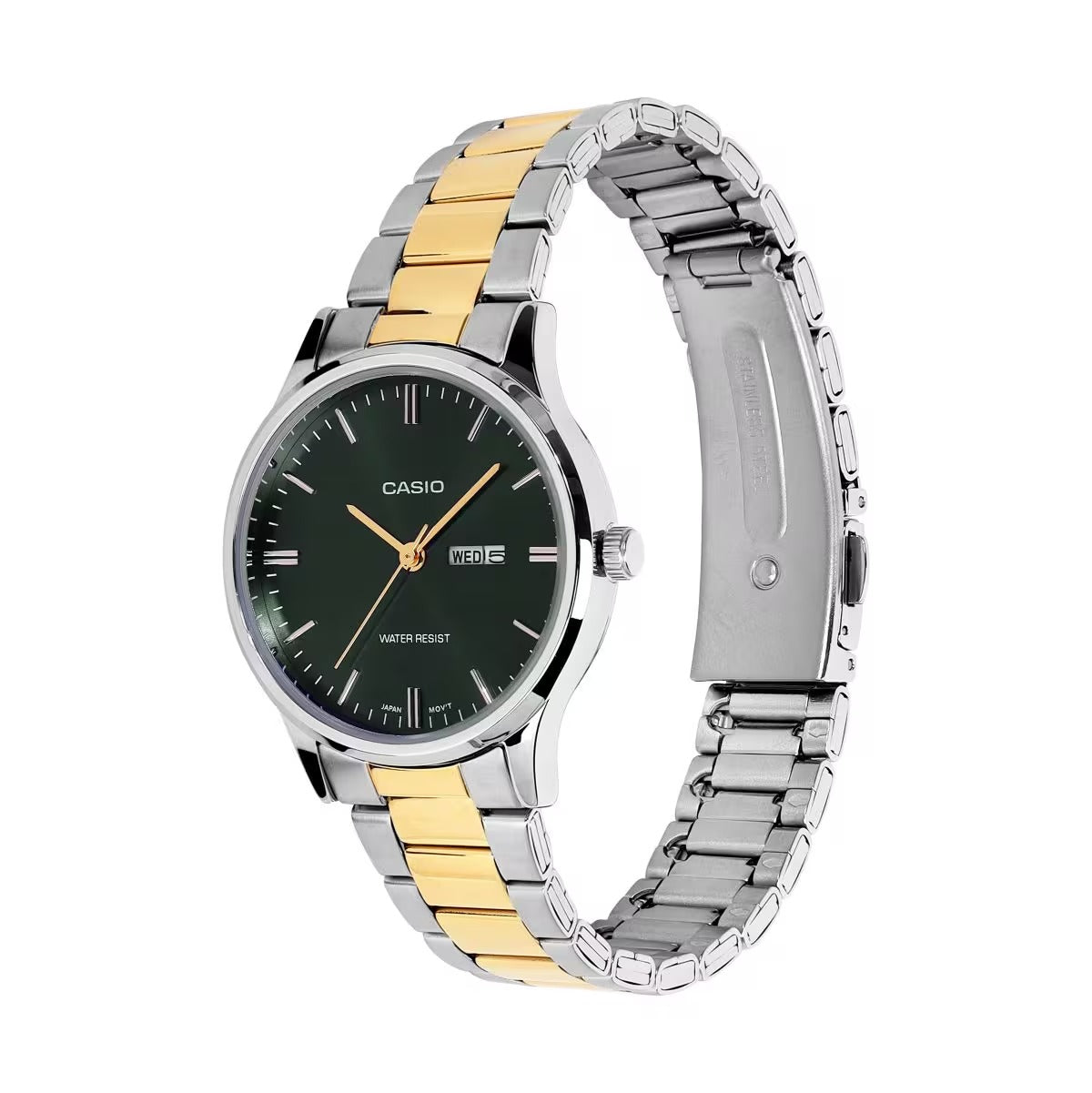 Casio Enticer Ladies Quartz Green Dial Analog Women's Watch LTP-SN8YSG-3B