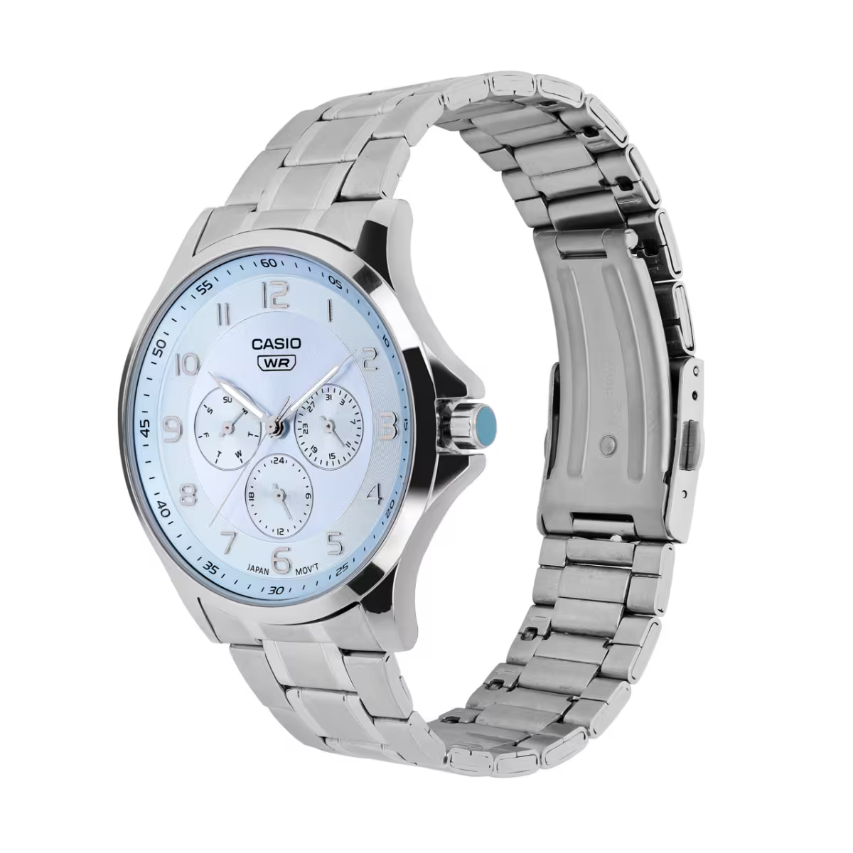 Casio Enticer Quartz Ice Blue Dial Analog Men's Watch MTP-SN2KD-2A [A2451]
