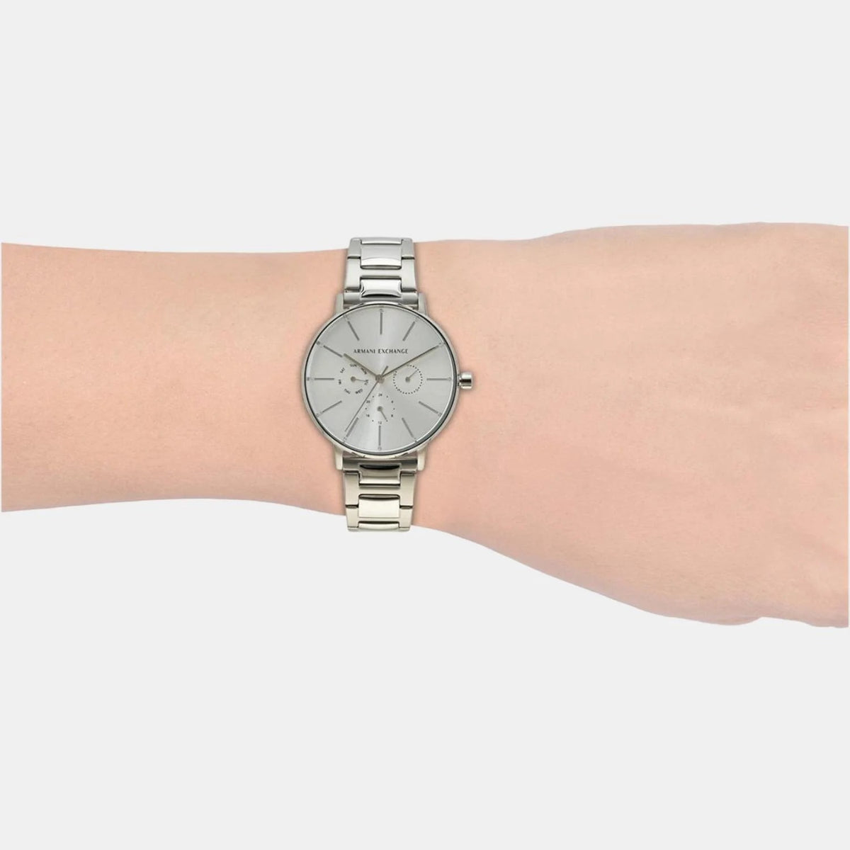 Armani Exchange Lola Silver H-Link Women's Watch AX5551