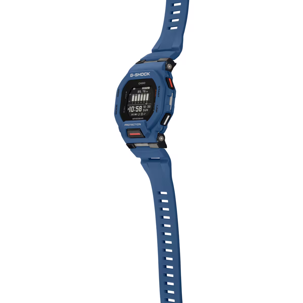 G-Shock Blue Dial Resin Digital Men's Watch GBD-200-2DR