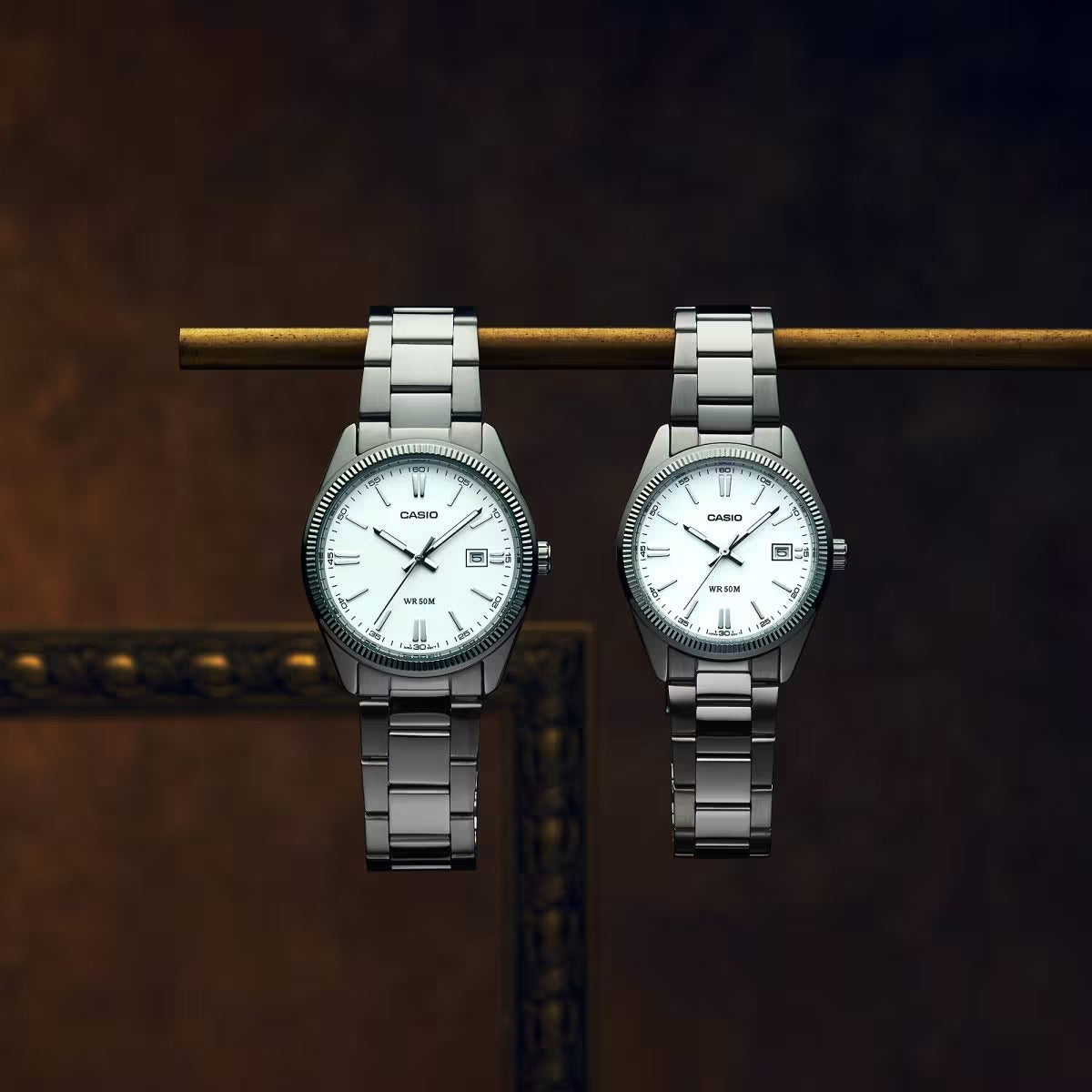 Casio Enticer Quartz White Dial Analog Men's Watch MTP-1302D-7A1VDF [A1539]