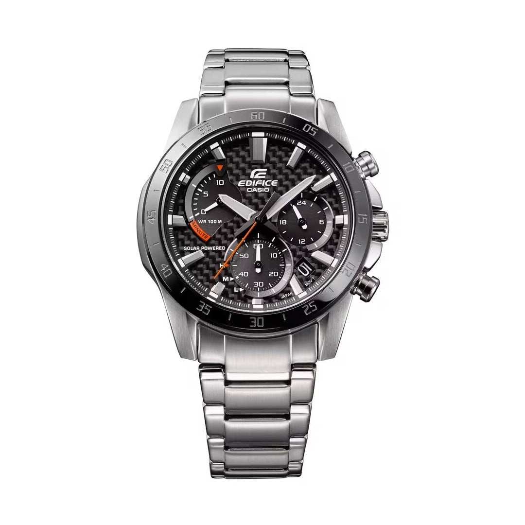 Casio Edifice Quartz Chronograph Men's Watch EQS-930DB-1AVUDF