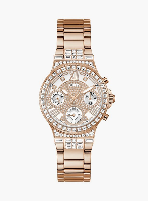 GUESS Moonlight Silver Dial Women Watch GW0320L3