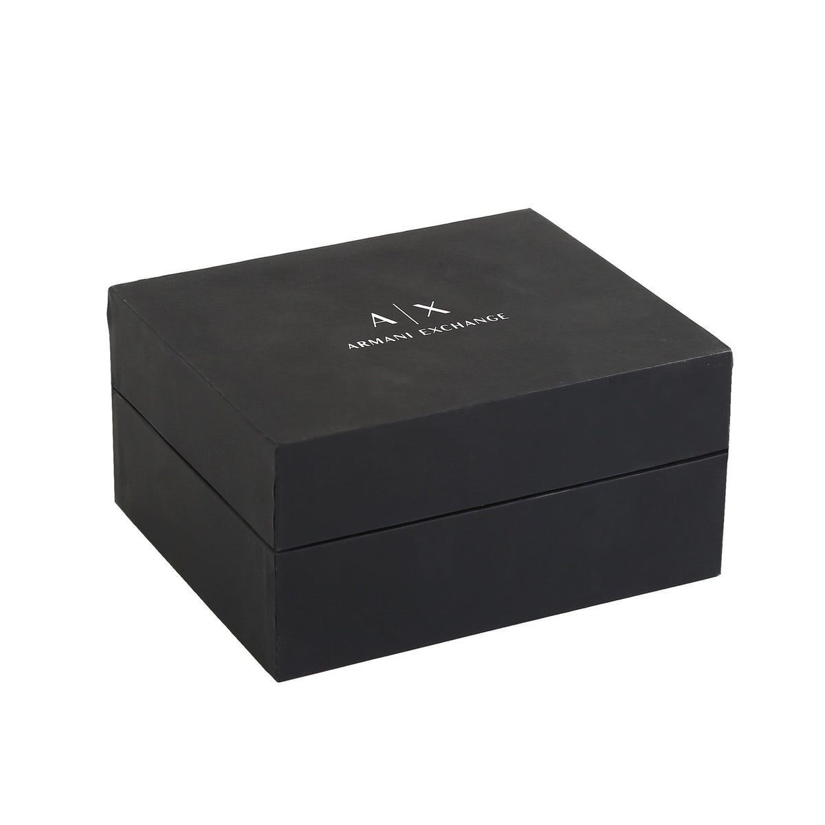 Armani Exchange Cayde All-Black Leather Men's Watch AX2719