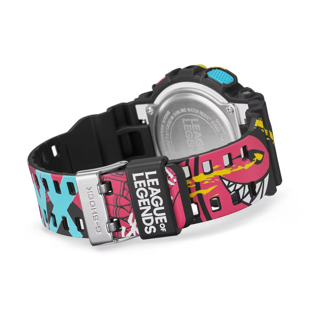G-Shock X League of Legends Analog Digital Edition Jinx Men's Watch GA-110LL-1AER