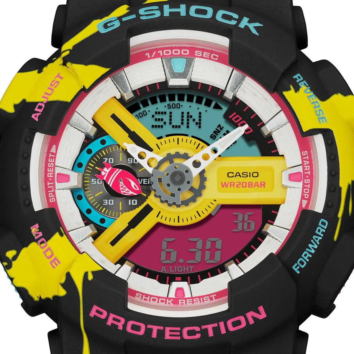 G-Shock X League of Legends Analog Digital Edition Jinx Men's Watch GA-110LL-1AER