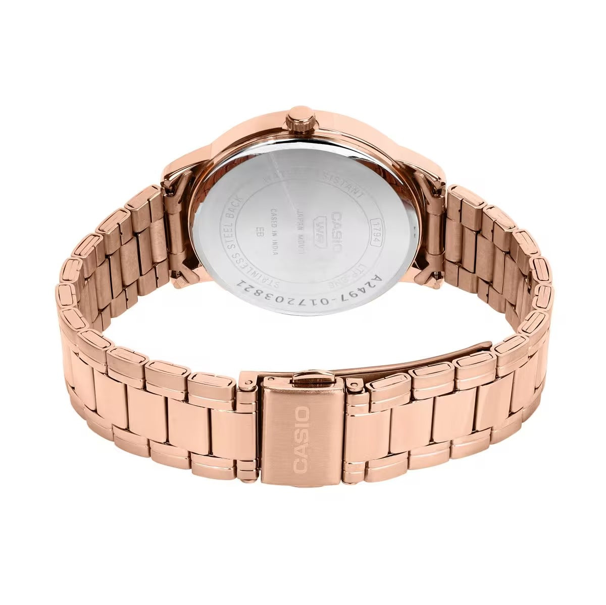 Casio Enticer Ladies Quartz Grey Dial Analog Women's Watch LTP-SN6KR-8A [A2497]