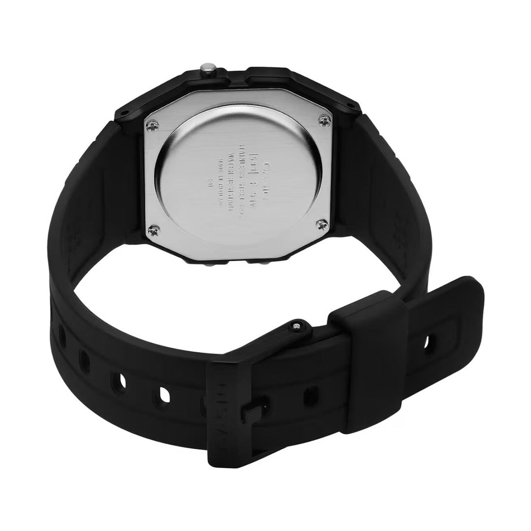 Casio Quartz Black Classic Digital Unisex Watch F-91W-1