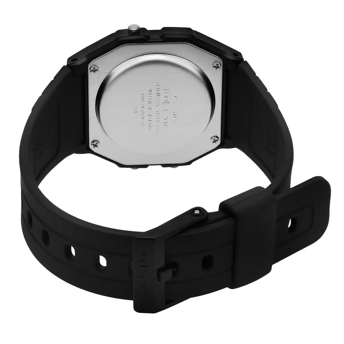 Casio Quartz Black Classic Digital Unisex Watch F-91W-1