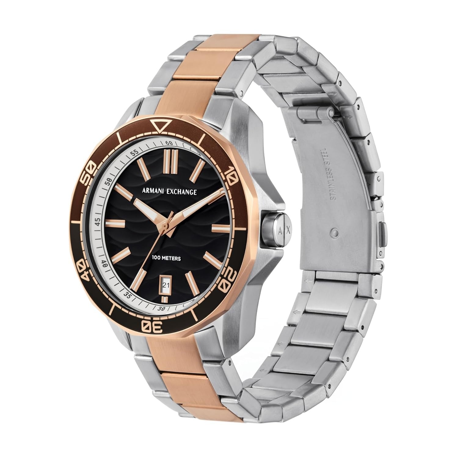 Armani Exchange Spencer Two-Tone Men's Watch AX1962