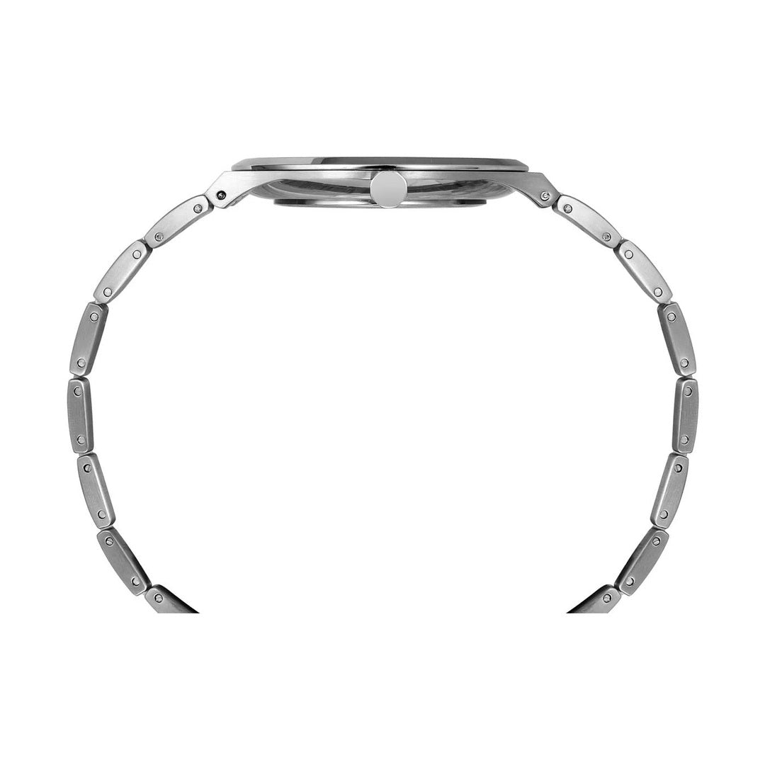 Timex E Class Quartz White Dial Analog Stainless Steel Men's Watch TWEG23600