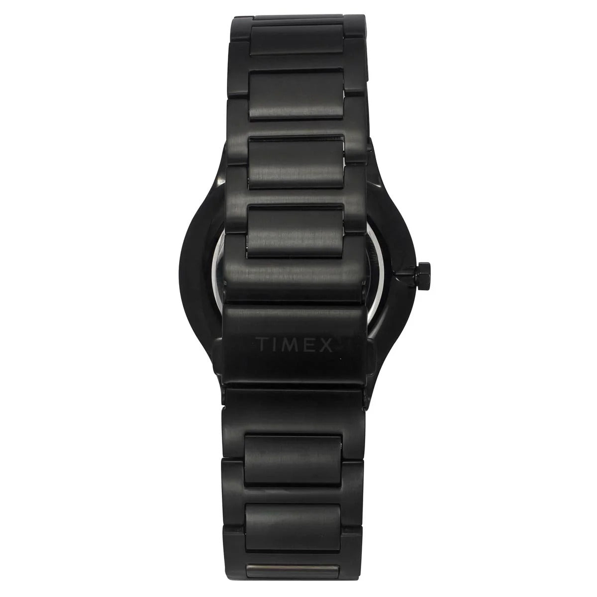 Timex E-Class Black Dial Analog Stainless Steel Men's Watch TWEG23603