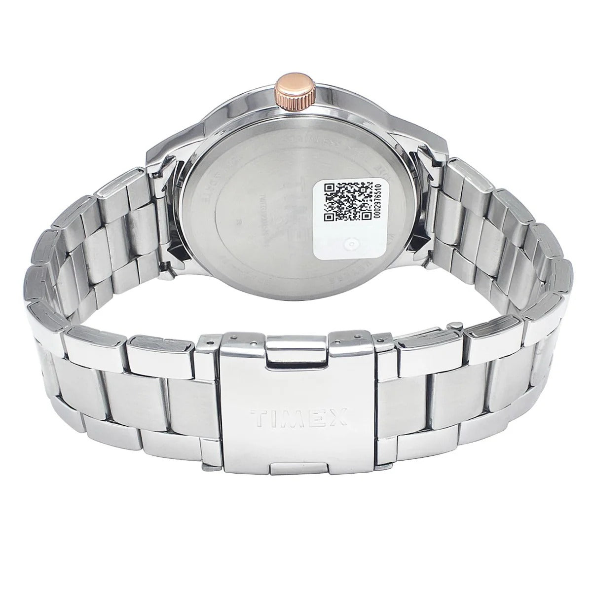 Timex Fashion Quartz Blue Dial Multi-Function Stainless Steel Men's Watch TWEG19901
