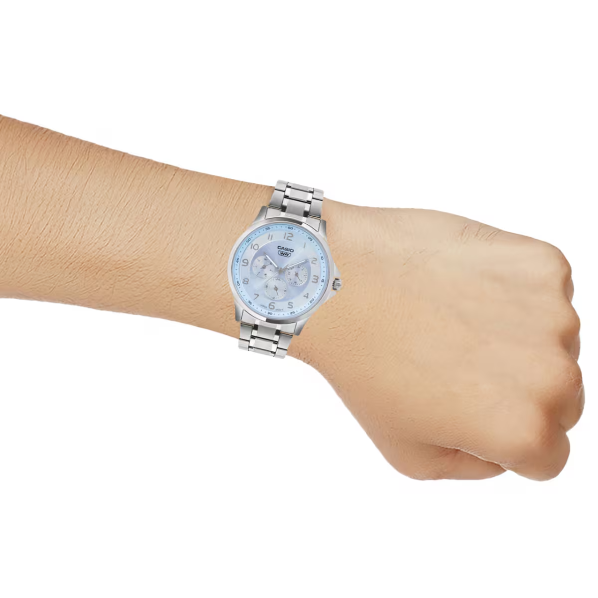 Casio Enticer Quartz Ice Blue Dial Analog Men's Watch MTP-SN2KD-2A [A2451]