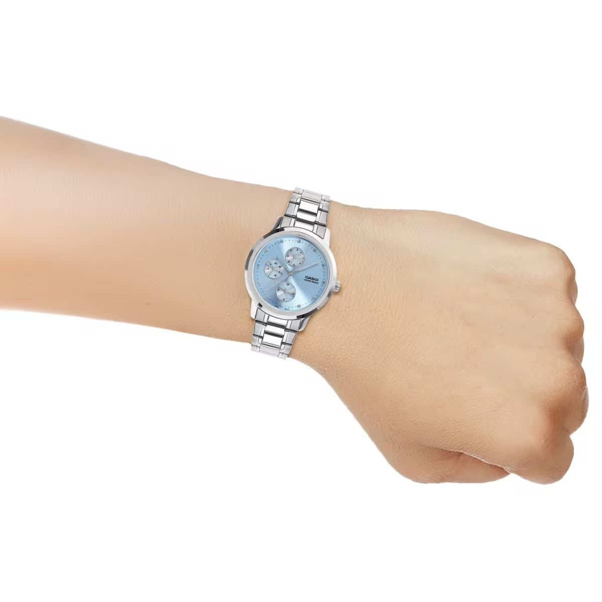Casio Enticer Ladies Quartz Ice Blue Dial Analog Women's Watch LTP-SN6KD-2A [A2492]