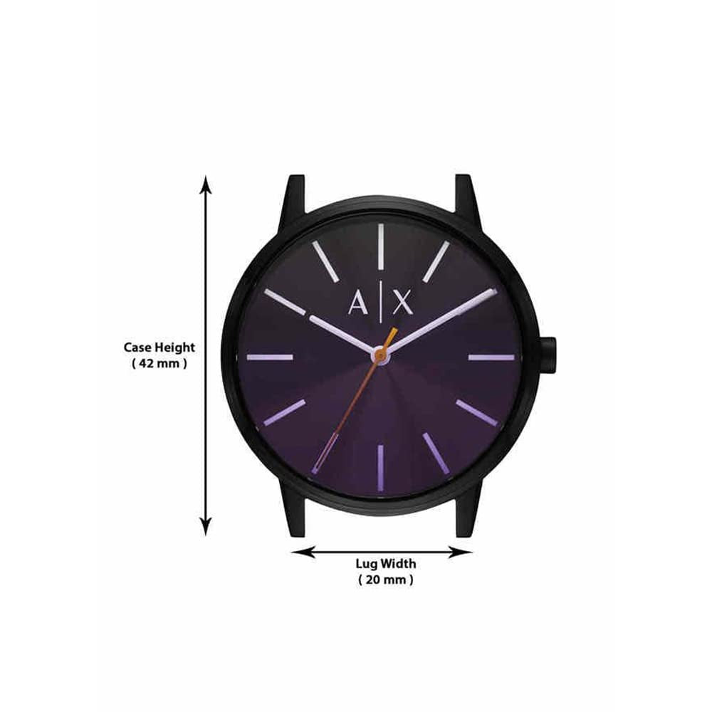 Armani Exchange Cayde All-Black Ombre Men's Watch AX2736