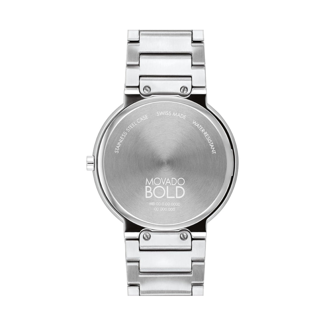 Movado Bold Men Quartz Blue Dial Analog Stainless Steel Watch 3601201