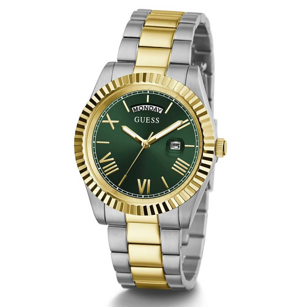 GUESS Connoisseur Green Dial Men Watch GW0265G8